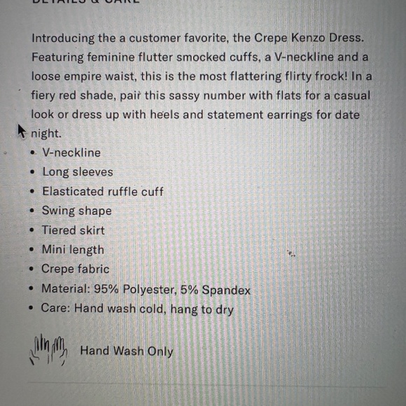 Pomander Place Navy Crepe Kenzo Mini Dress - Picture 4 of 5